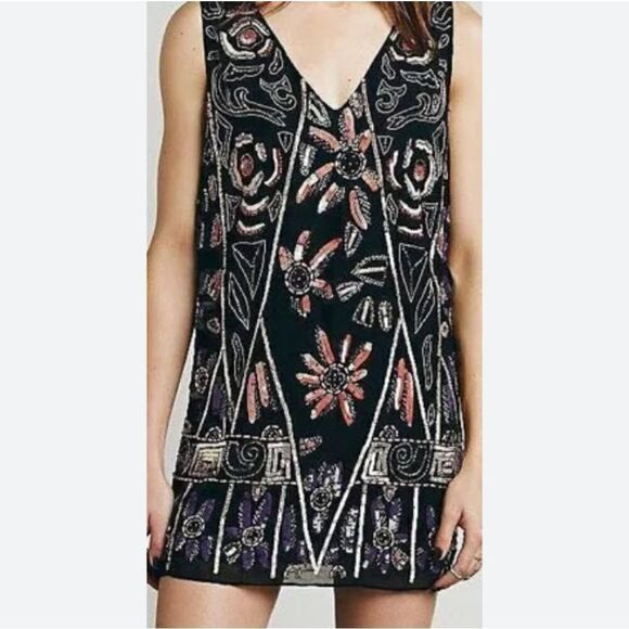 Free People Retro Slip Dress - Picture 1 of 12